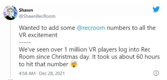 多款VR游戏圣诞期间热卖，Meta明年将推出新款高端头显 | 一周要闻